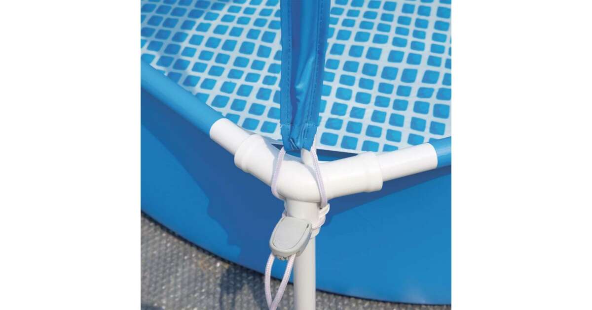 Intex canopy metal pool